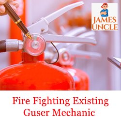 Fire Fighting Existing Guser Mechanic Mr. Surajit Chakraborty in Pansila